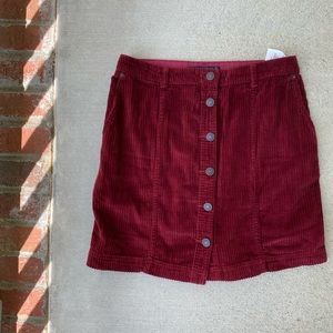 || A & F || Corduroy Skirt